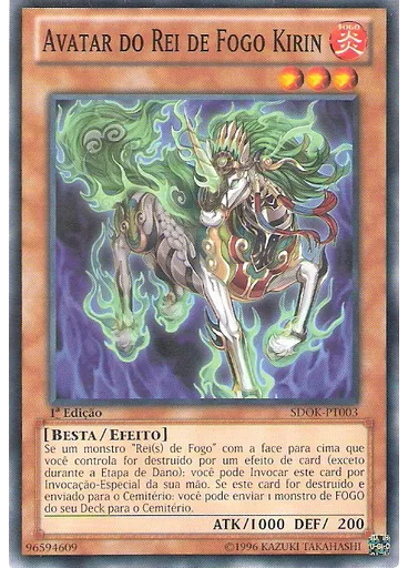 Avatar do Rei de Fogo Kirin
