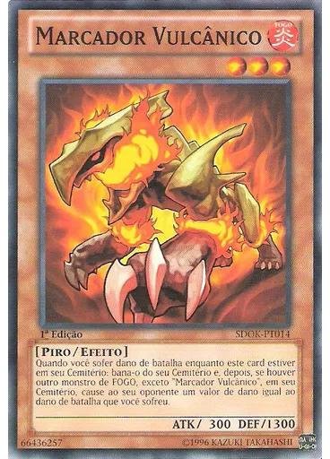 Marcador Vulcânico