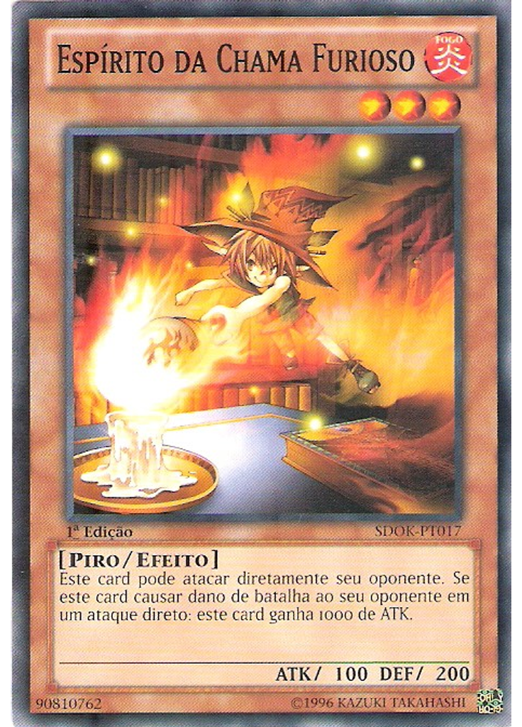 Espírito da Chama Furioso