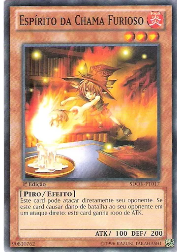 Espírito da Chama Furioso