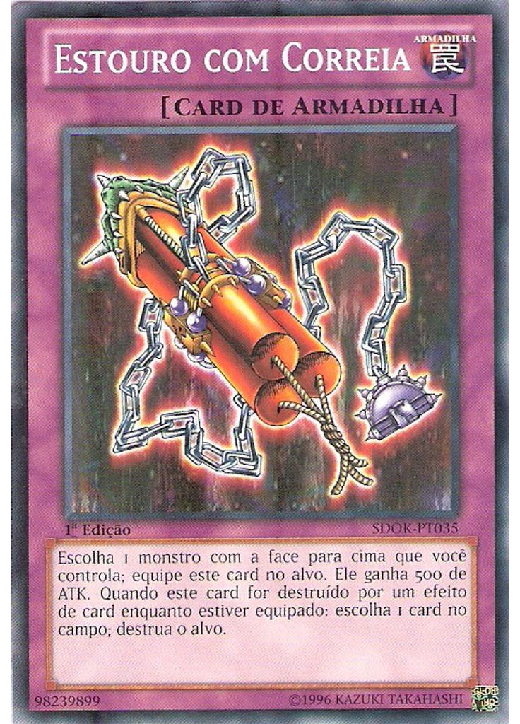 Estouro com Correia