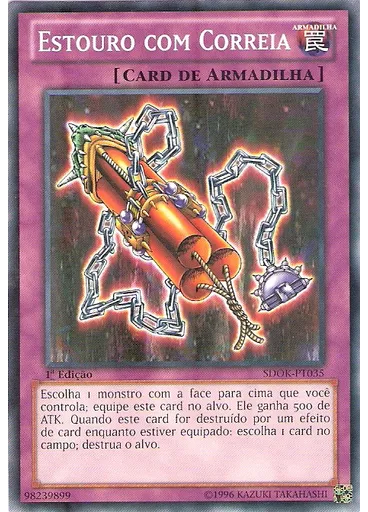 Estouro com Correia