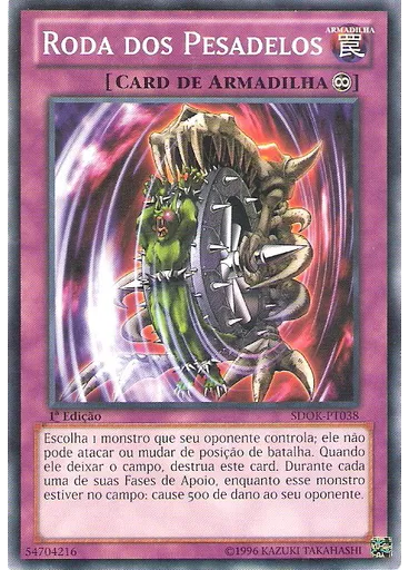 Roda dos Pesadelos — Investida dos Reis de Fogo Deck Estrutural