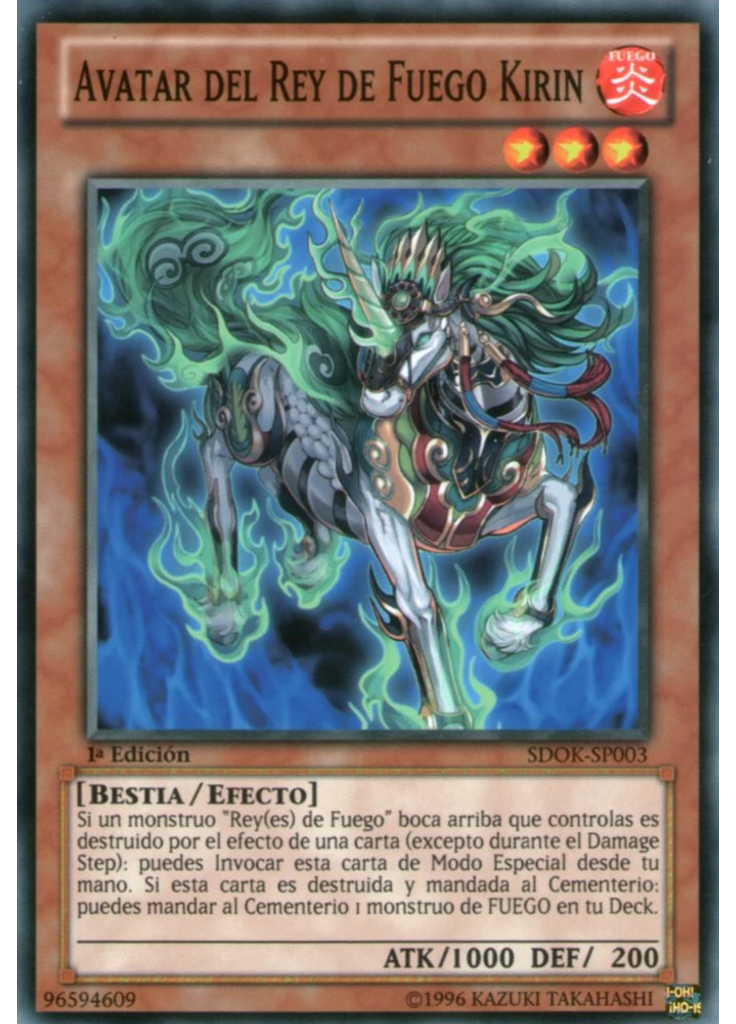 Avatar del Rey de Fuego Kirin
