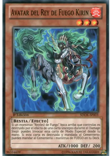 Avatar del Rey de Fuego Kirin