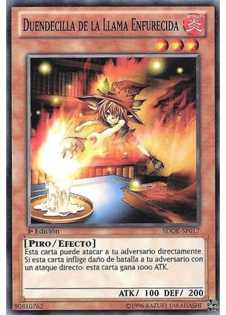 Duendecilla de la Llama Enfurecida