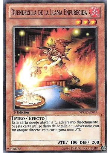 Duendecilla de la Llama Enfurecida