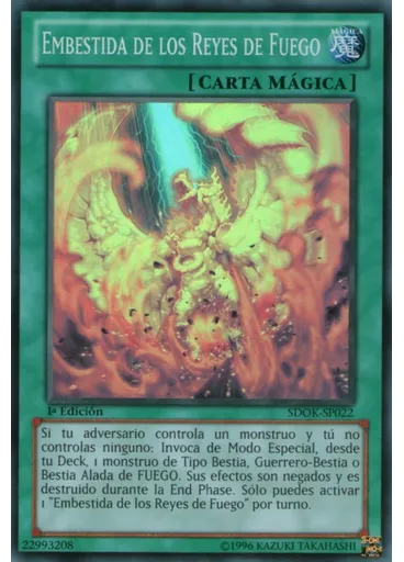 Embestida de los Reyes de Fuego — Embestida de los Reyes de Fuego Baraja de Estructura