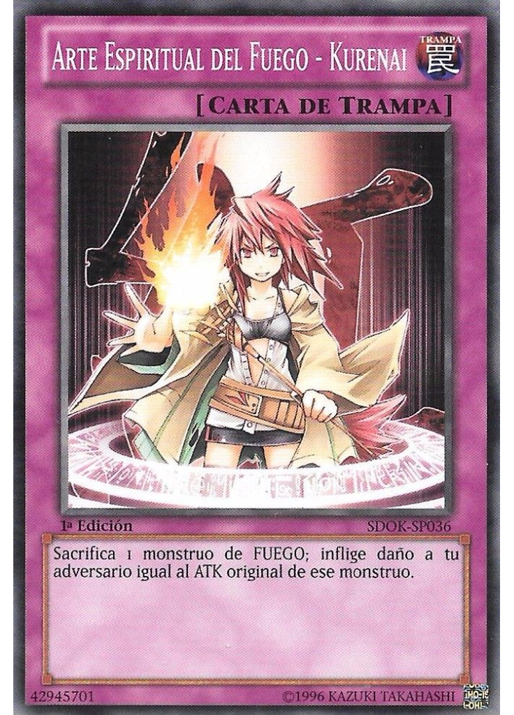 Arte Espiritual del Fuego - Kurenai