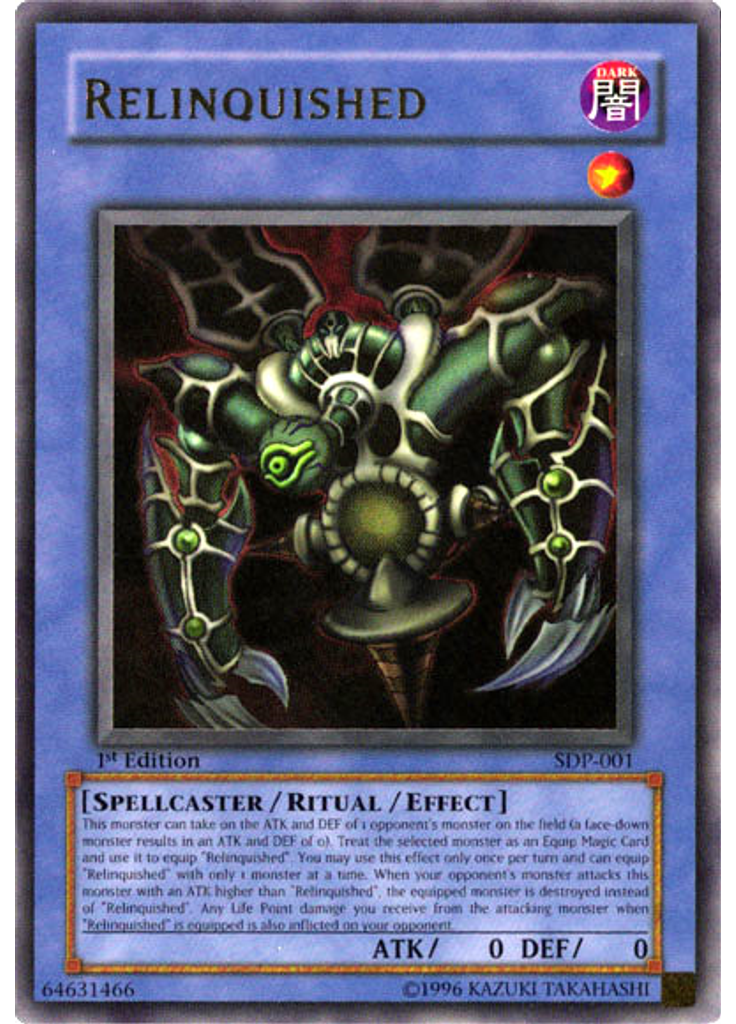 Relinquished