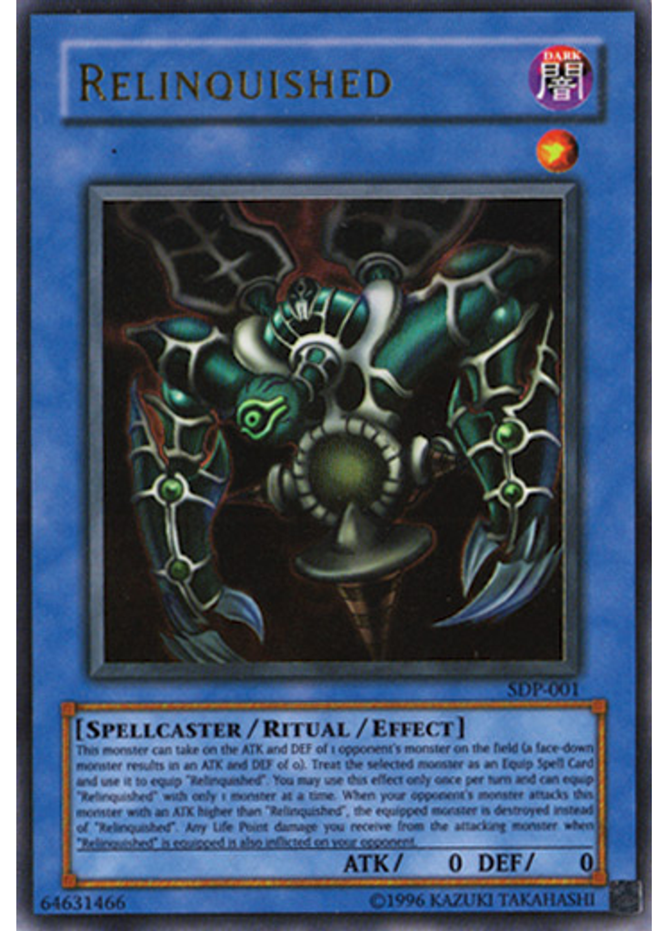 Relinquished (Ultra Rare Unlimited Reprint)