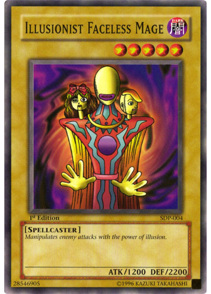Illusionist Faceless Mage