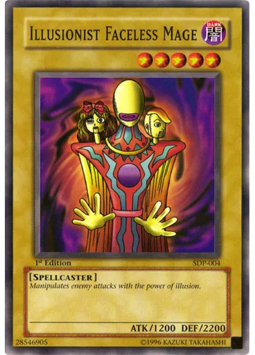 Illusionist Faceless Mage