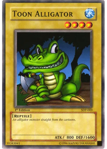 Toon Alligator