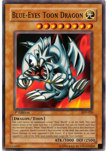 Blue-Eyes Toon Dragon