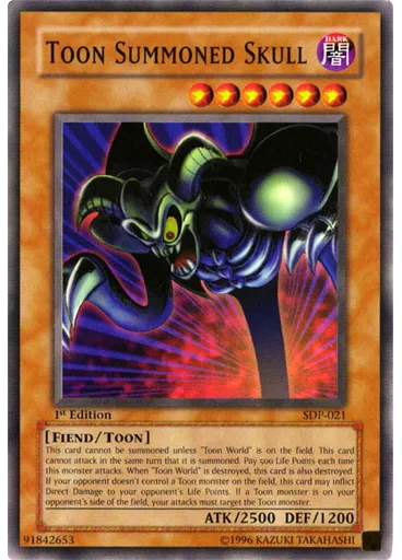 Toon Summoned Skull