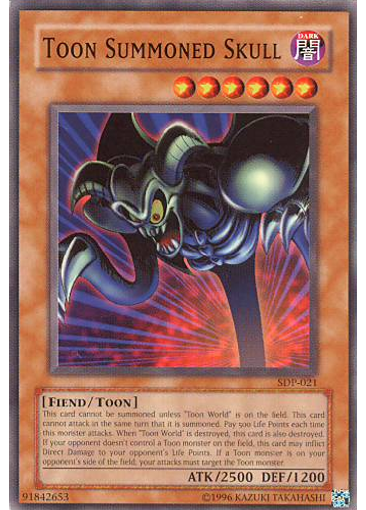 Toon Summoned Skull (Common Unlimited)