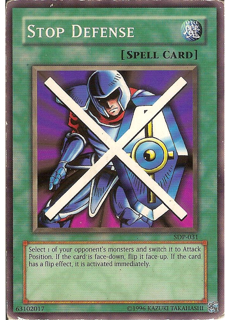 Stop Defense (Common Unlimited Reprint)