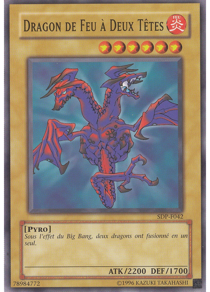 Dragon de Feu à Deux Têtes (Common Unlimited)