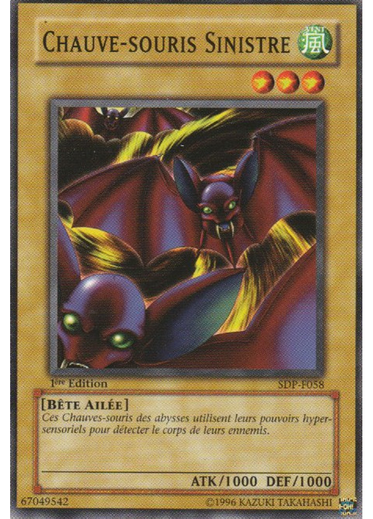 Chauve-souris Sinistre