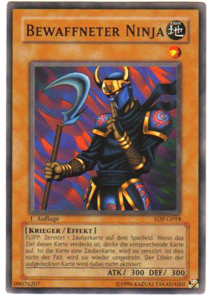 Bewaffneter Ninja