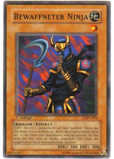 Bewaffneter Ninja