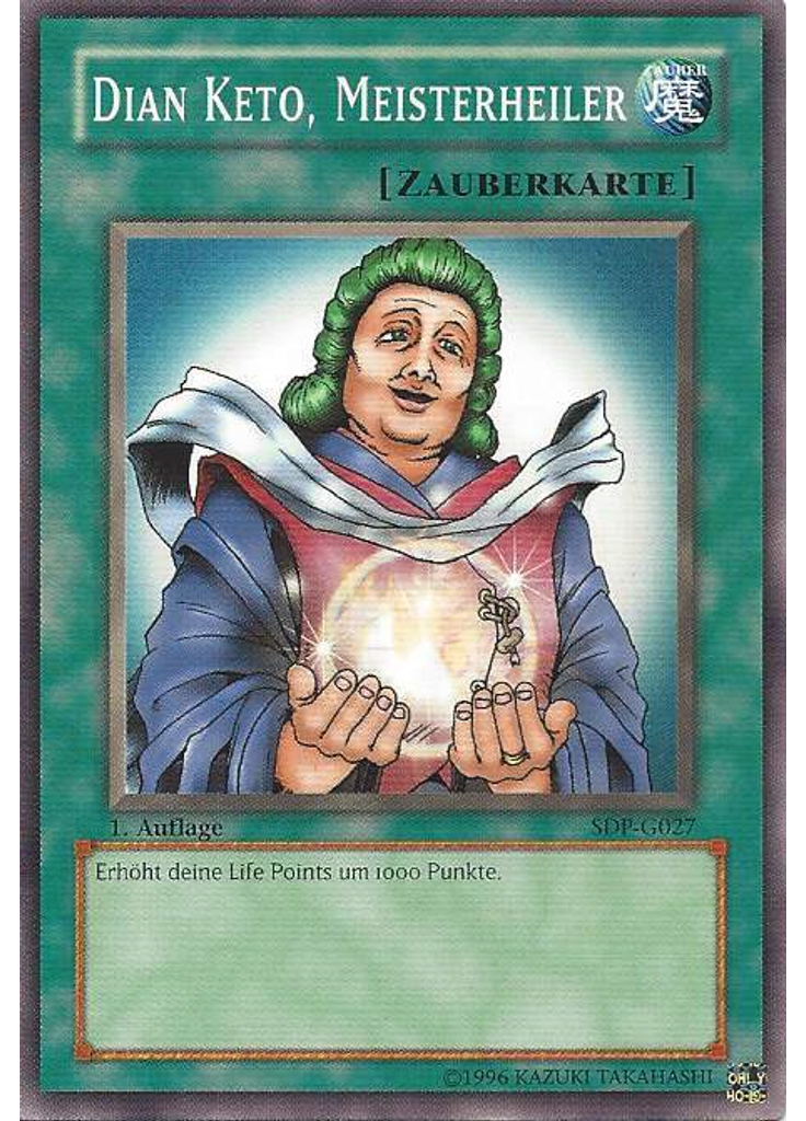 Dian Keto, Meisterheiler