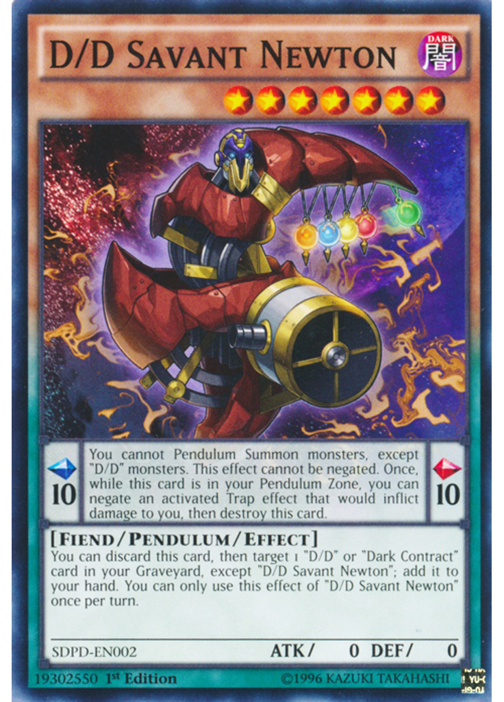 D/D Savant Newton