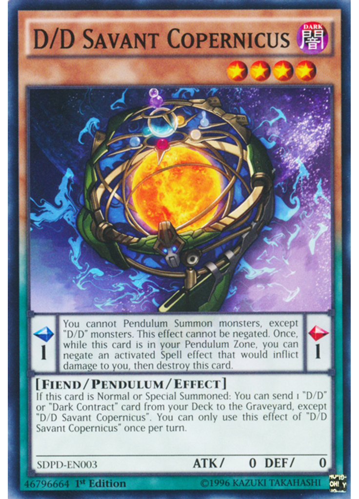 D/D Savant Copernicus