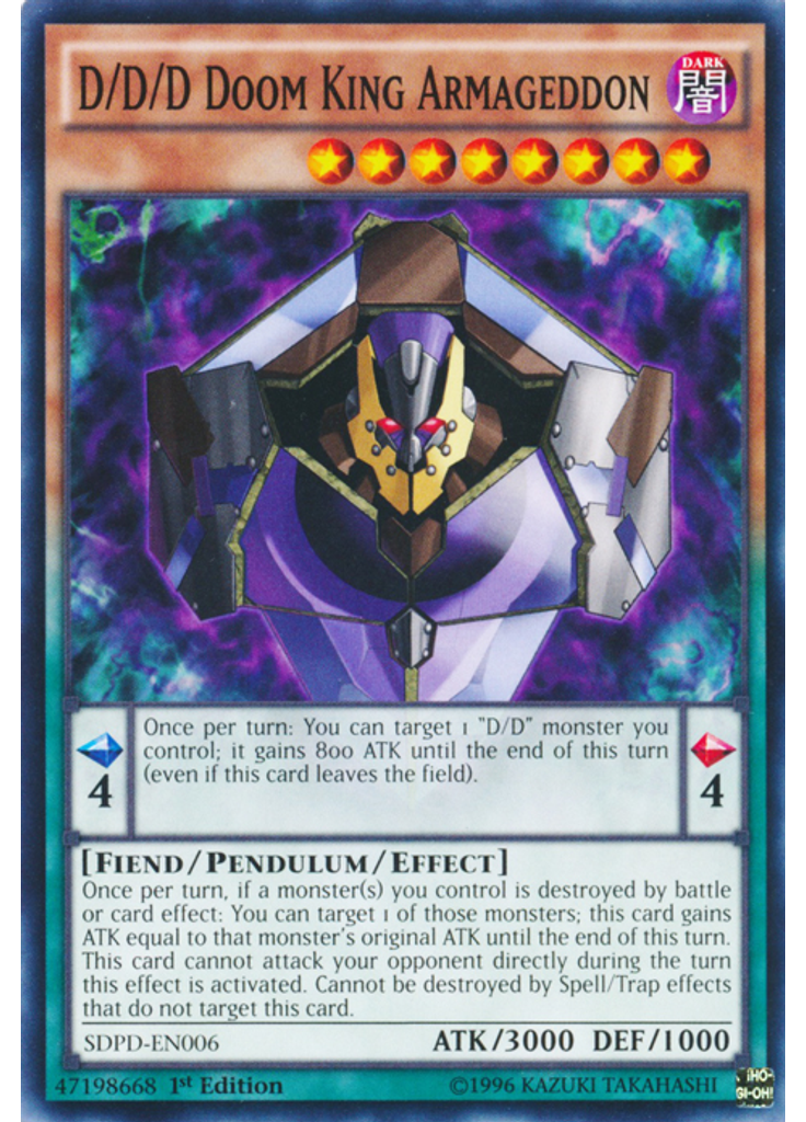 D/D/D Doom King Armageddon