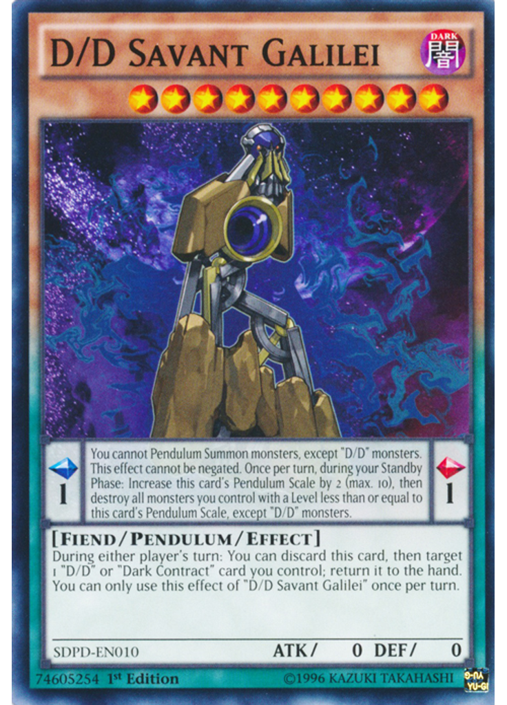 D/D Savant Galilei