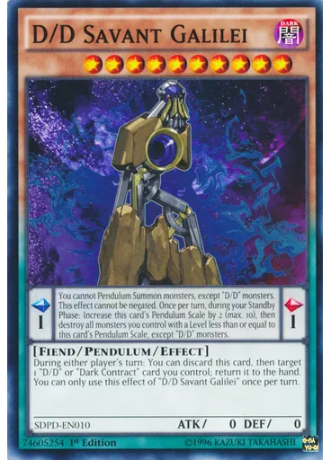 D/D Savant Galilei