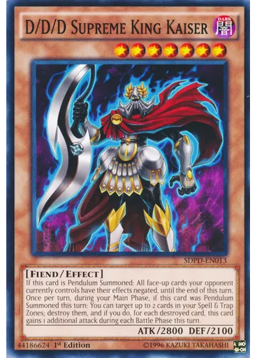 D/D/D Supreme King Kaiser