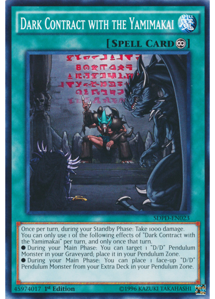 Dark Contract with the Yamimakai