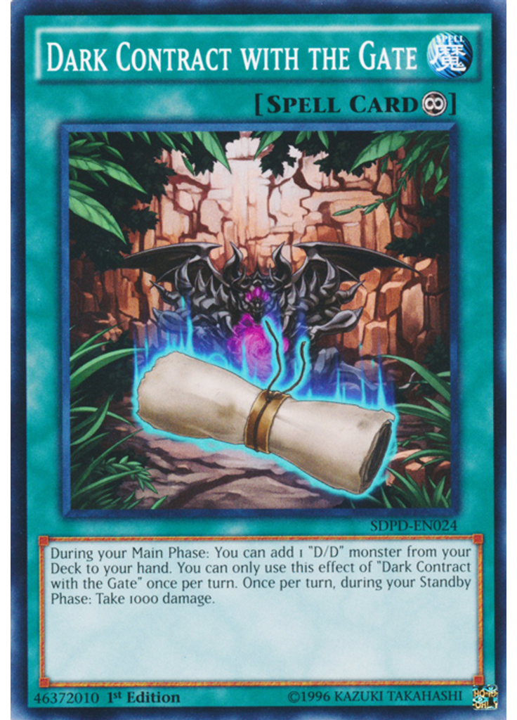 Dark Contract with the Gate