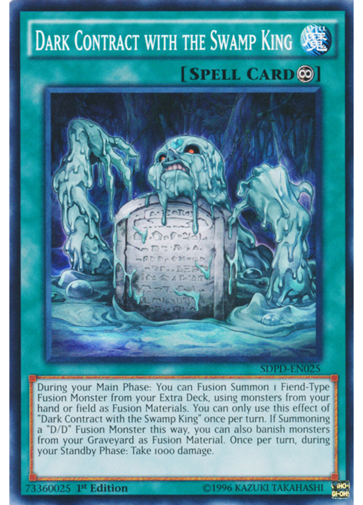 Dark Contract with the Swamp King