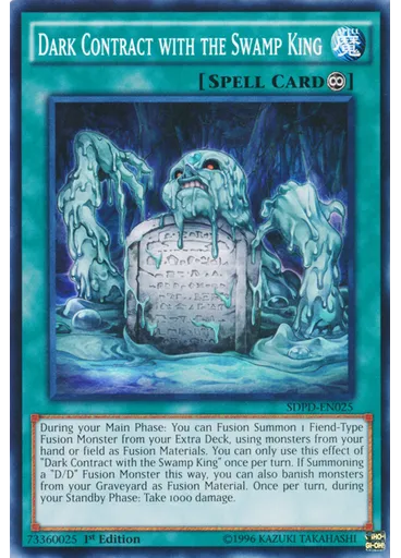 Dark Contract with the Swamp King