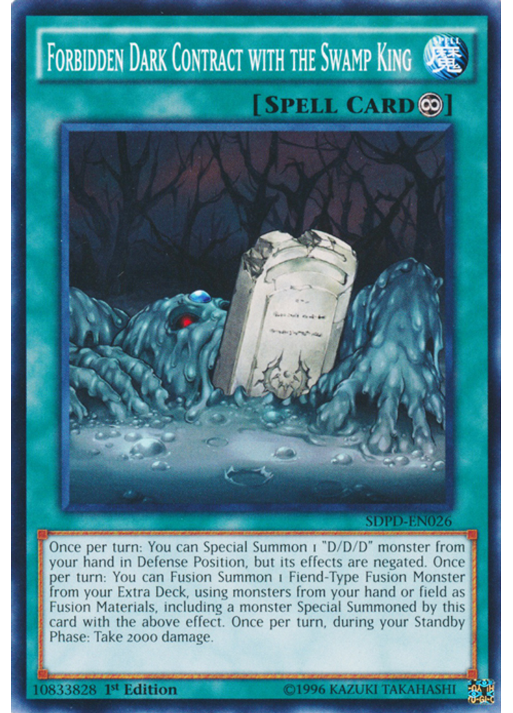 Forbidden Dark Contract with the Swamp King