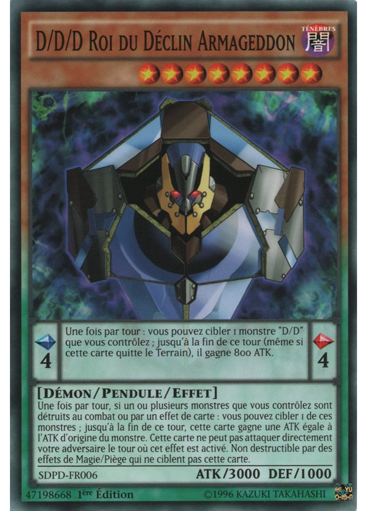 D/D/D Roi du Déclin Armageddon