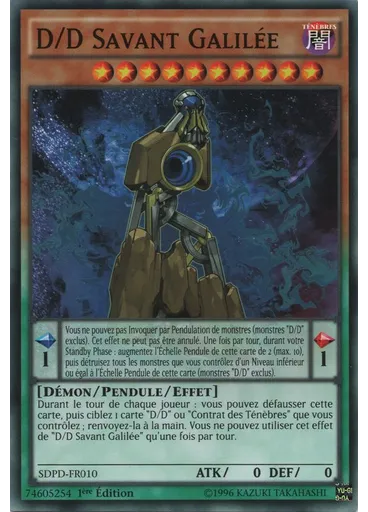 D/D Savant Galilée
