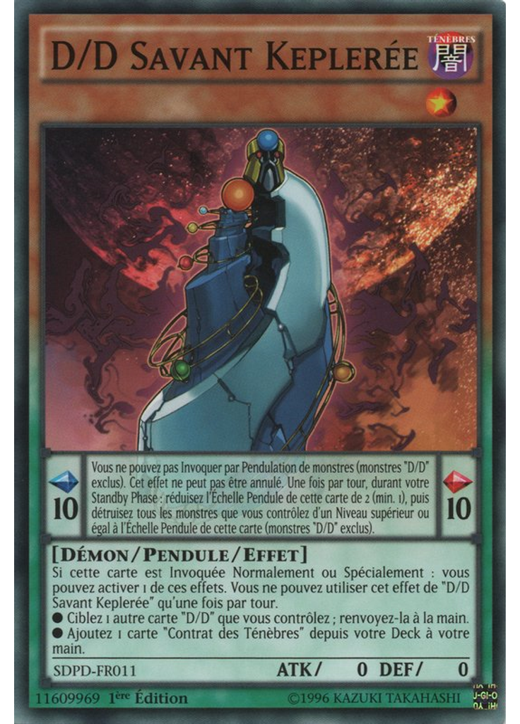 D/D Savant Keplerée