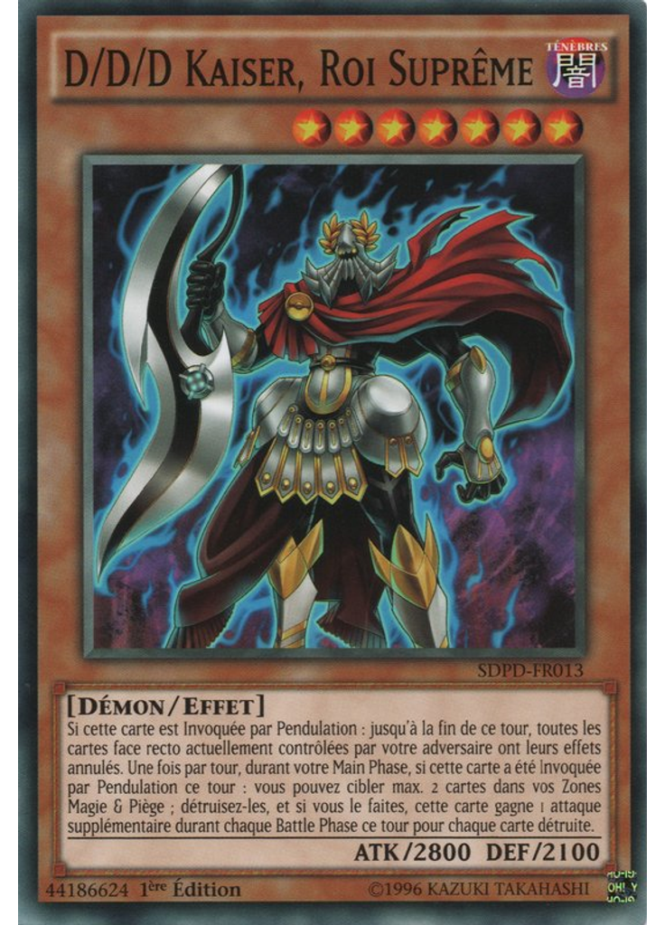 D/D/D Kaiser, Roi Suprême