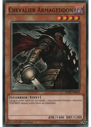 Chevalier Armageddon — Domination des Pendules Deck de Structure