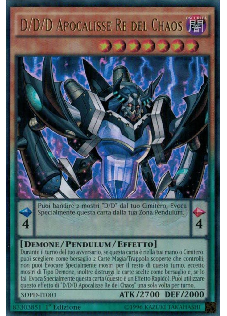 D/D/D Apocalisse Re del Chaos