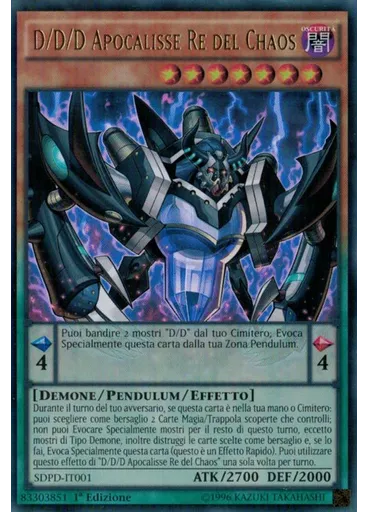 D/D/D Apocalisse Re del Chaos