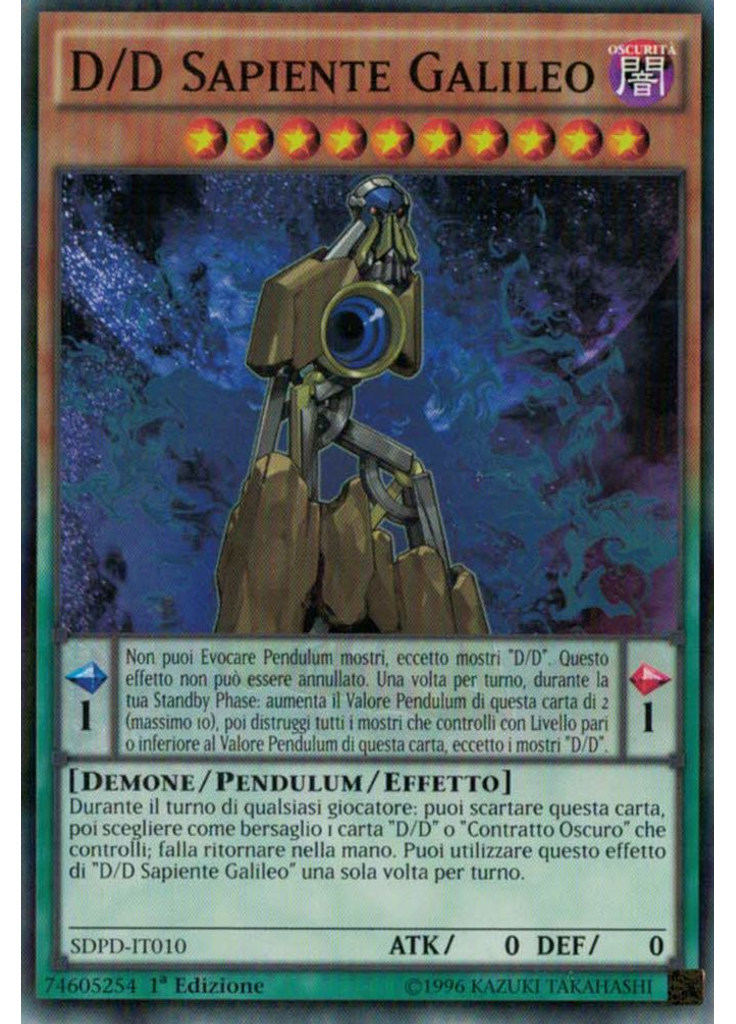 D/D Sapiente Galileo
