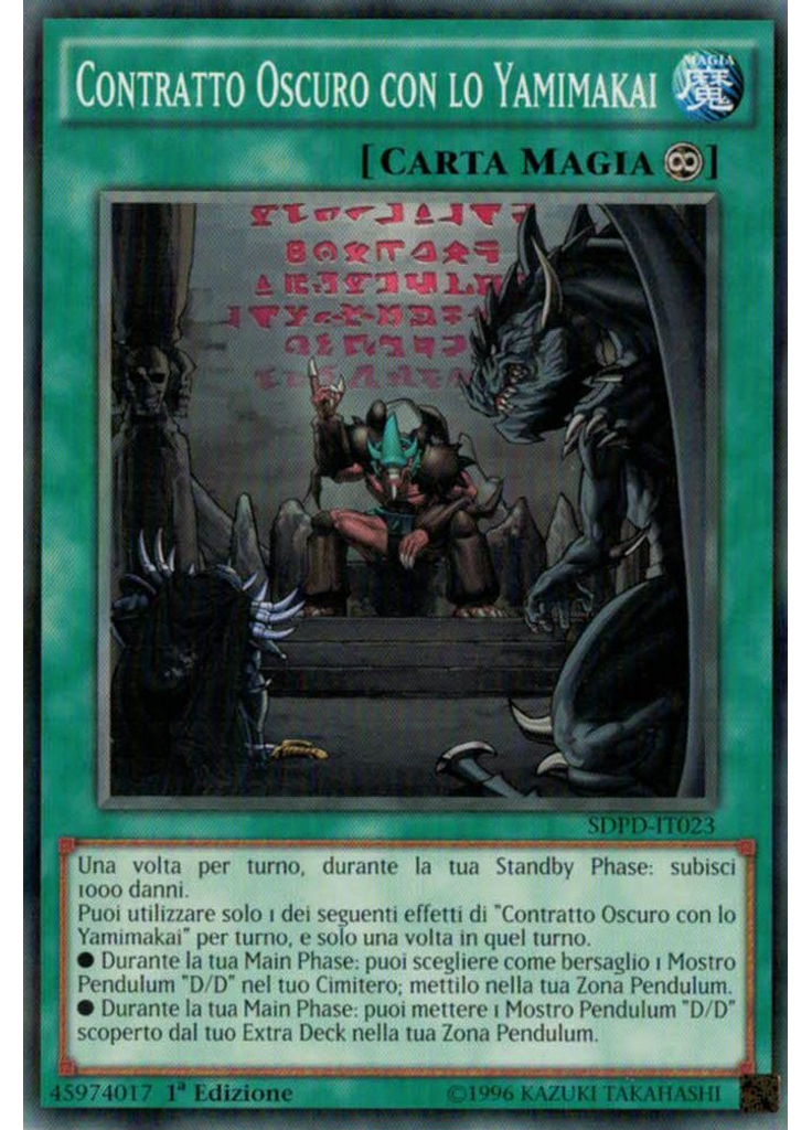 Contratto Oscuro con lo Yamimakai