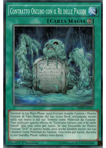 Contratto Oscuro con il Re delle Paludi
