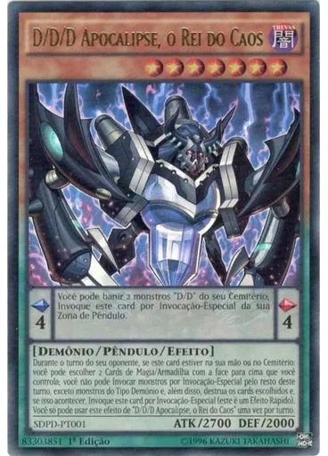 D/D/D Apocalipse, o Rei do Caos