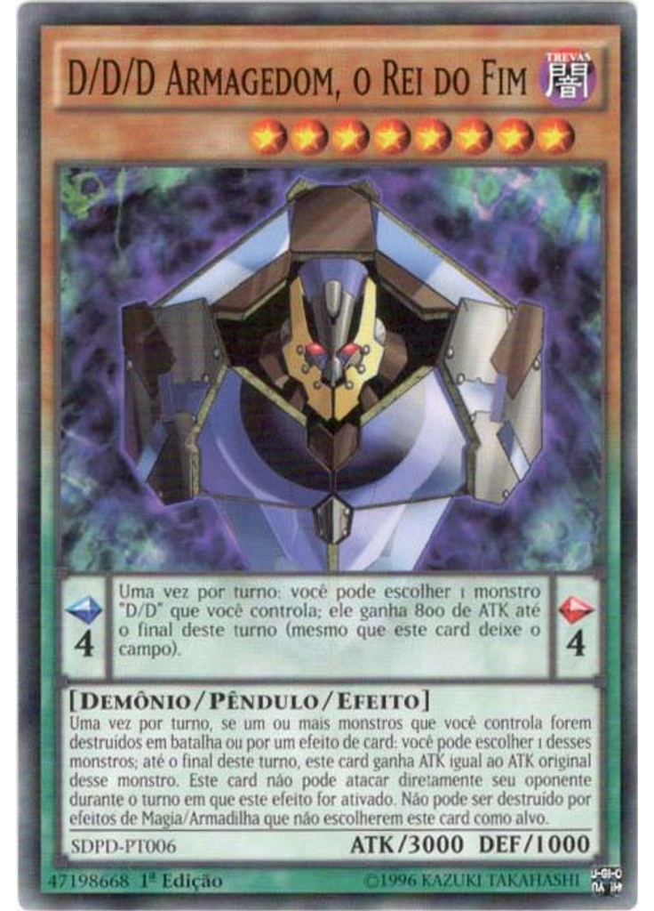 D/D/D Armagedom, o Rei do Fim